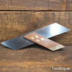 Vintage 10” Marples Mahogany & Brass Bodied Mitre Hook - Good Condition