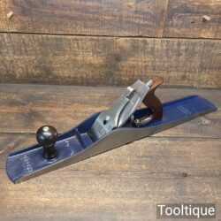 Vintage 1930’s Record No: 07 jointer plane with rosewood handles, fully refurbished and in good used condition, ready to use.