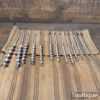 Vintage Set 13 Mixed Maker’s Spur Auger Bits 1" - 1/4" - Sharpened Ready To Use