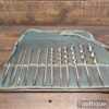 Vintage Set 13 Mixed Maker’s Spur Auger Bits 1 ¼” - ¼” - Sharpened Ready To Use