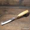 Vintage Ashley Iles Sheffield ¾” Curved Gouge Chisel - Fully Refurbished