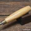 Vintage Ashley Iles Sheffield ⁹⁄₁₆” Woodcarving Spoon Gouge Chisel - Sharpened Honed
