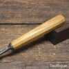 Vintage Hildick Sheffield 7/8” Woodcarving Fishtail Gouge Chisel - Sharpened Honed