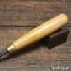 Vintage J.B Addis ½” No: 4 Woodcarving Gouge Chisel - Sharpened Honed