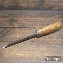 Vintage S.J. Addis Carpenter’s ⁵⁄₁₆” Cast Steel Mortice Chisel - Sharpened Honed