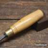 Vintage Robert Sorby ¹⁵⁄₁₆” Bevel Edge Palm Chisel - Sharpened Honed
