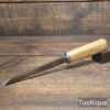 Vintage J.G Graves Carpenter’s ¼” Cast Steel Mortice Chisel - Sharpened Honed
