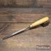 Antique W. Butcher ⅜” Carpenter’s Firmer Chisel - Refurbished Sharpened
