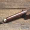 Vintage J.B. Addis & Sons ⁹⁄₃₂” Woodcarving Gouge Chisel - Sharpened Honed