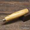 Vintage Ashley Iles ³⁄₃₂” Woodcarving Spoon Gouge Chisel - Sharpened Honed