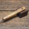 Vintage J.B. Addis ¼” Woodcarving Gouge Chisel - Sharpened