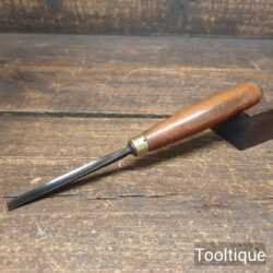 Vintage Herring Bros ⁹⁄₃₂” Woodcarving Gouge Chisel - Sharpened Honed