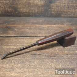 Vintage S.J. Addis ⁵⁄₃₂” Woodcarving Spoon V Parting Chisel - Refurbished Sharpened