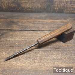 Vintage Stormont ¼” Woodcarving Skew Flat-Faced Chisel - Refurbished Sharpened