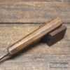 Vintage Stormont ¼” Woodcarving Skew Flat-Faced Chisel - Refurbished Sharpened