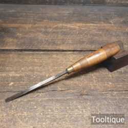 Vintage H. Taylor ¼” Woodcarving No: 3 Gouge Chisel - Refurbished Sharpened