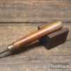 Vintage J.B Addis & Sons ³⁄₃₂” Woodcarving Gouge Chisel - Refurbished Sharpened
