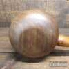 Handmade Saddlers Leatherworking Lignum Vitae Collar Stuffing Mallet
