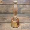 Handmade Wood Turned Reclaimed Old Lignum Vitae Mallet - Beechwood Handle