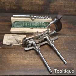 Vintage Stanley England No: 50 Combination Plough Plane - Fully Refurbished