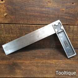 Vintage J. Rabone & Sons No: 1905 Engineers 12” Calibrated Try Square - Good Condition