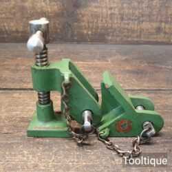 Vintage Pair Of Marples Shamrock No: 4791 Sash Clamp Heads - Good Condition