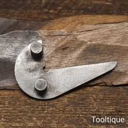 Vintage 3” Long Steel Centre Finder Tool For Round Objects - Good Condition