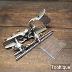 Vintage Record No: 044 plough Plane Complete - Fully Refurbished