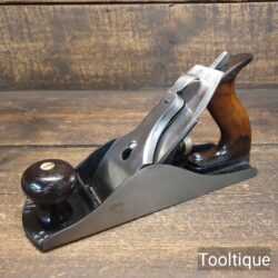 Antique Stanley USA No: 4 ½ Wide Bodied Smoothing Plane Pat 7.24.88 - Fully Refurbished