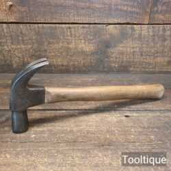 Vintage Stanley Carpenter’s 24oz Cast Steel Claw Hammer - Good Condition