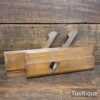 Scarce Vintage Pair Of Griffiths Norwich Half Round Moulding Planes