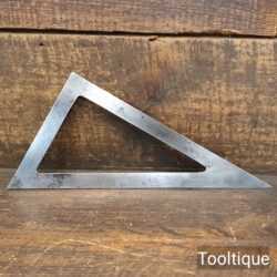 Vintage 30-60-90 Degree Plate Steel Template - Good Condition