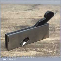 Miniature Vintage 5” Long Steel Shoulder Plane With Ebony Infill