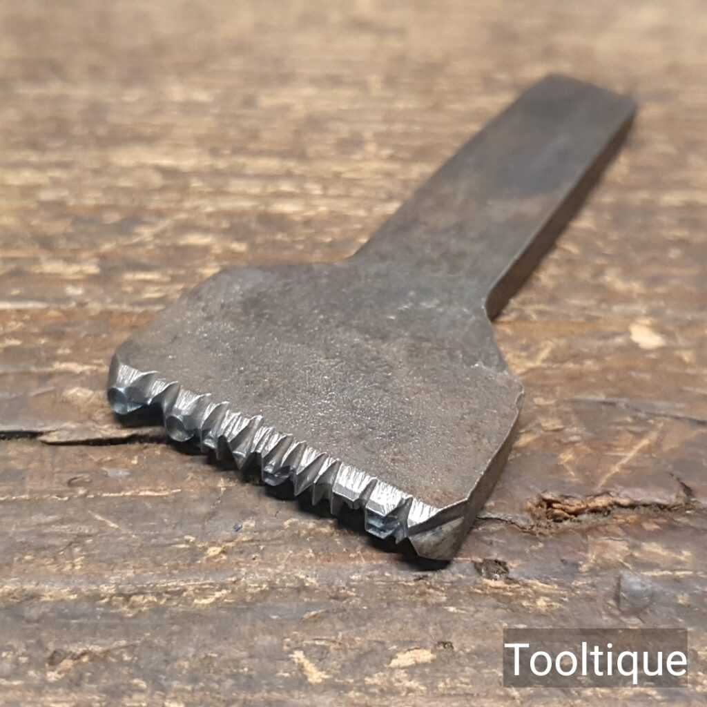 Vintage Craftsman's Cast Steel Name Stamp C. Charnley For Marking Tools