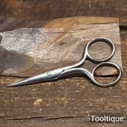 Small Sharp Vintage Pair Of Bandage Scissors - Good Condition