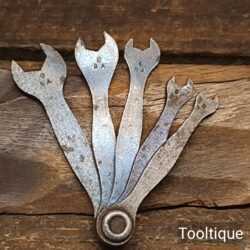 Vintage Combination BA Spanner Tool - Good Condition