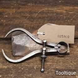 Vintage 5” Moore & Wright Outside Spring Dividers - Good Condition