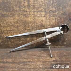 Vintage 7” Moore & Wright Inside Spring Dividers - Good Condition