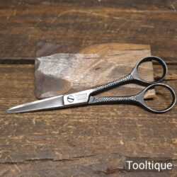 Scarce Vintage 6” Tuckmar Solingen Barbers Hairdressing Scissors - Sharpened