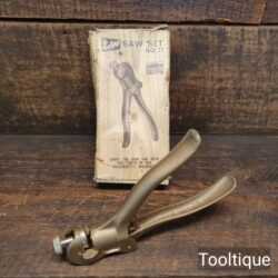 Vintage Boxed Eclipse No: 77 Saw Set - Very Good Condition Ready To Use