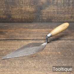 Vintage Bricklayers 7" Joseph Tyzack & Sons Pointing Trowel - Good Condition