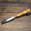 Vintage Marples & Sons ¹⁵⁄₁₆” Gouge Chisel - Fully Refurbished