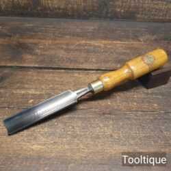 Vintage Marples & Sons ¹⁵⁄₁₆” Gouge Chisel - Fully Refurbished
