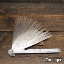 Vintage Moore & Wright 395M Feeler Gauge - Good Condition