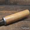 Vintage ¹⁷⁄₃₂” Herring Carpenter’s 1/4” Cast Steel Mortice Chisel - Sharpened Honed