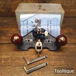 Vintage Boxed Record No: 071 Hand Router Plane Complete - Good Condition