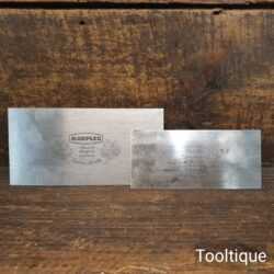 Vintage Set Of 2 Marples Cabinet Scrapers In Original Condition