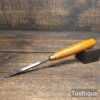 Vintage S.J. Addis ⁹⁄₃₂” Woodcarving Straight Skew Chisel - Sharpened