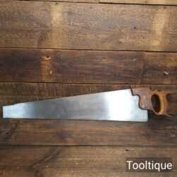 Vintage 26” Stains & Sons London N1 Rip Saw 7 TPI - Refurbished Sharpened