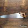 Vintage 24” Spear & Jackson Sovereign No: 179 Rip Saw 7 TPI - Refurbished Sharpened